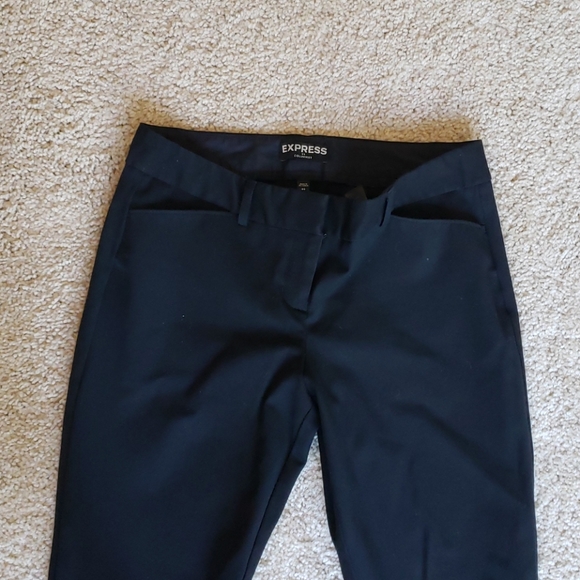 Express Black Columnist  trousers - Picture 2 of 3